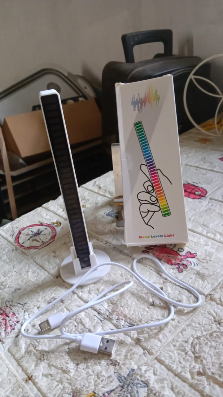 12724 Rhythm Lights, AGC Automatic Gain Control 32 Colorful RGB Light Adjustable Pickup Rhythm Lights, RGB LED Voice-Activated Rhythm Light Car Home Sound Control Ambient Light (1 Pc) 12724 Rhythm Lights, AGC Automatic Gain Control 32 Colorful RGB Light Adjustable Pickup Rhythm Lights, RGB LED Voice-Activated Rhythm Light Car Home Sound Control Ambient Light (1 Pc)